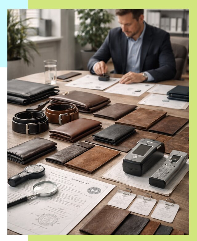 Сертификация кожаных изделий в Малоярославце от 12410 р. | Алешин-Млр