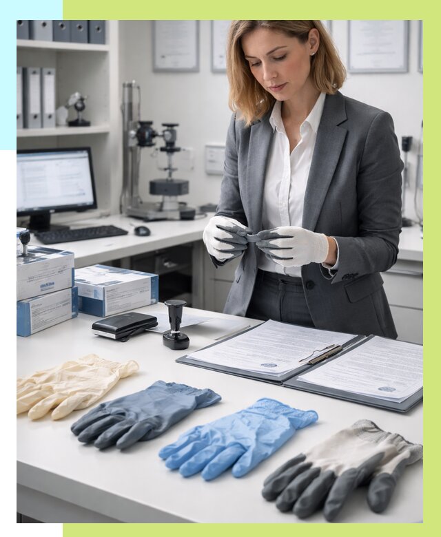 Сертификация перчаток в Малоярославце от 8791 р. | Алешин-Млр