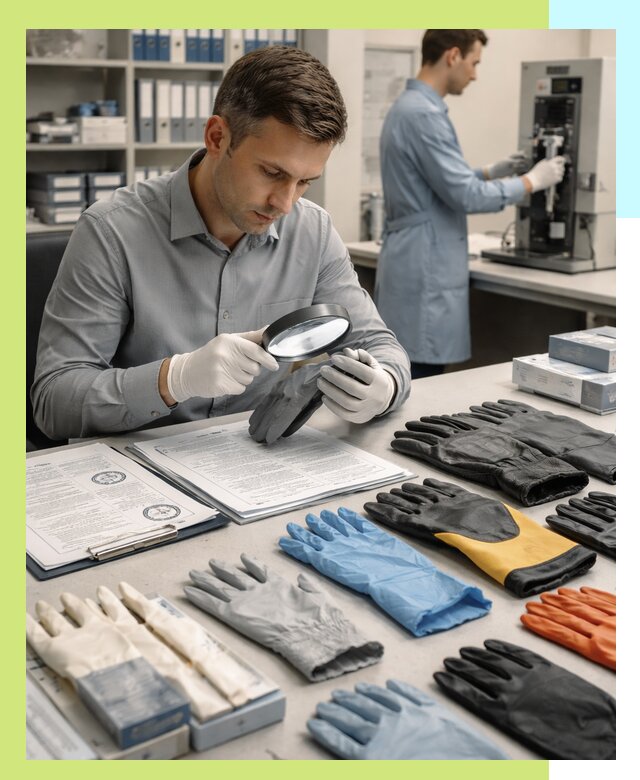 Сертификация перчаток и средств защиты продукции в Малоярославце