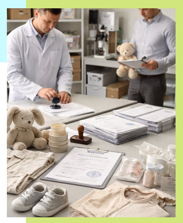 Сертификация детских товаров в Малоярославце от 15513 р. | Алешин-Млр