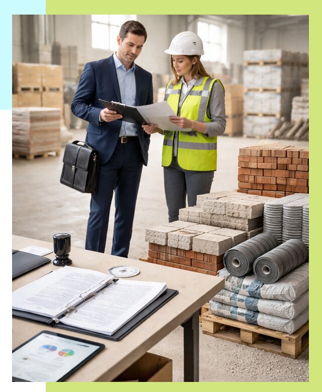 Сертификация строительных материалов в Малоярославце от 20684 р. Алешин-Млр