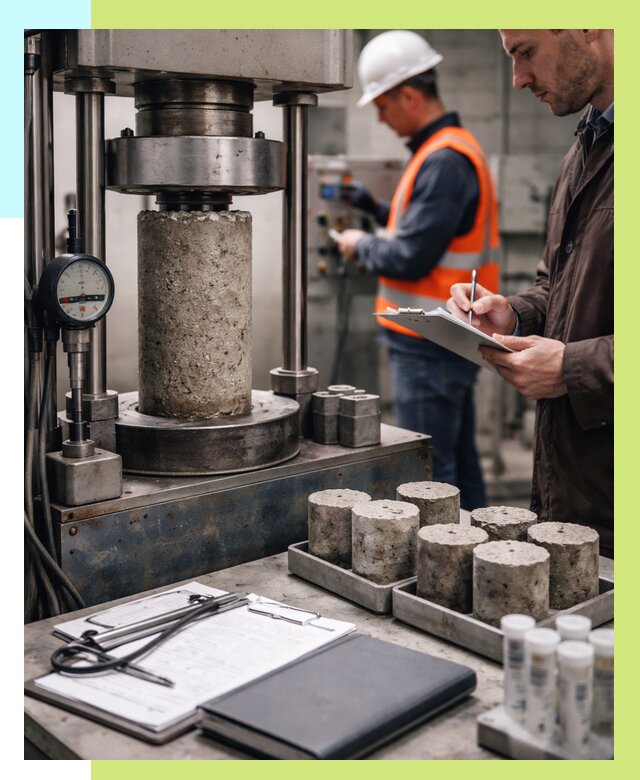 Сертификация бетона в Малоярославце от 31026 р. сертификат | Алешин-Млр