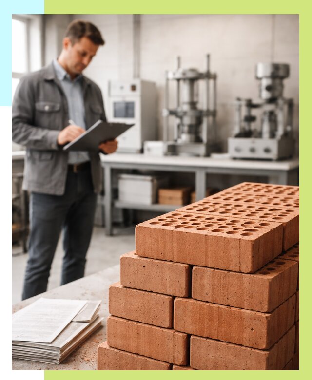 Сертификация кирпича в Малоярославце от 15513 р. | Алешин-Млр под ключ