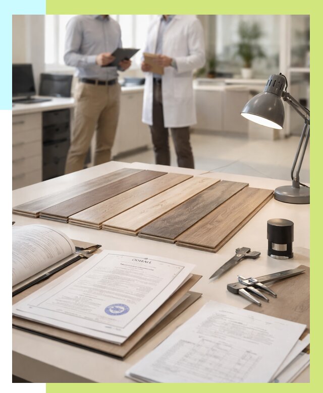 Сертификация ламината в Малоярославце от 18616 р. под ключ | Алешин-Млр