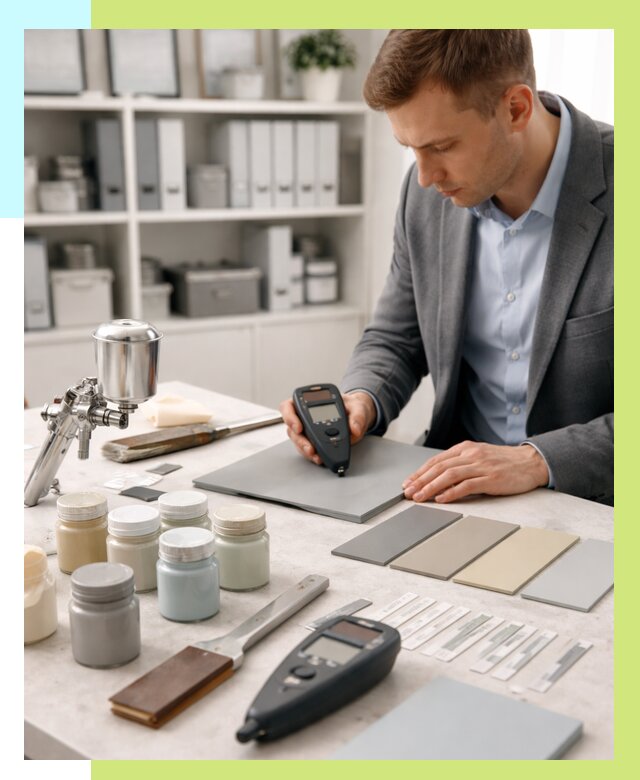 Сертификация краски в Малоярославце от 25855 р. | Алешин-Млр центр