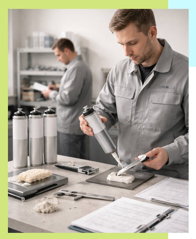 Сертификация монтажной пены и соответствие стандартам в Малоярославце