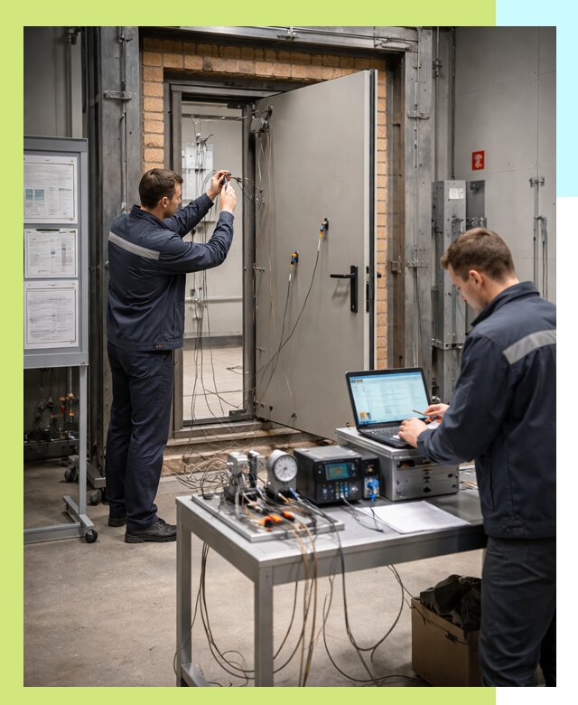 Сертификация противопожарных дверей в Малоярославце по ГОСТ и ТР