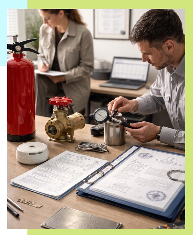 Сертификация пожарного оборудования в Малоярославце от 15513 р.|Алешин-Млр