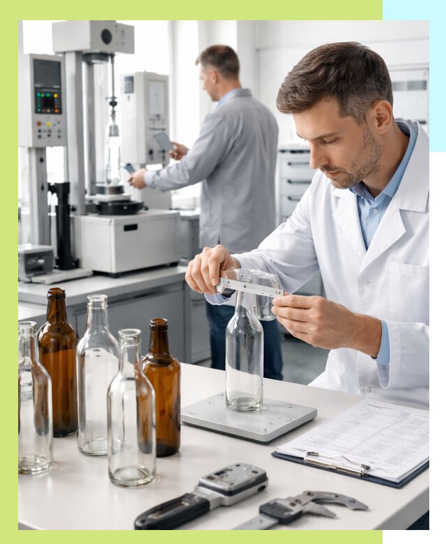 Сертификация стеклянных бутылок и сопутствующей упаковки в Малоярославце