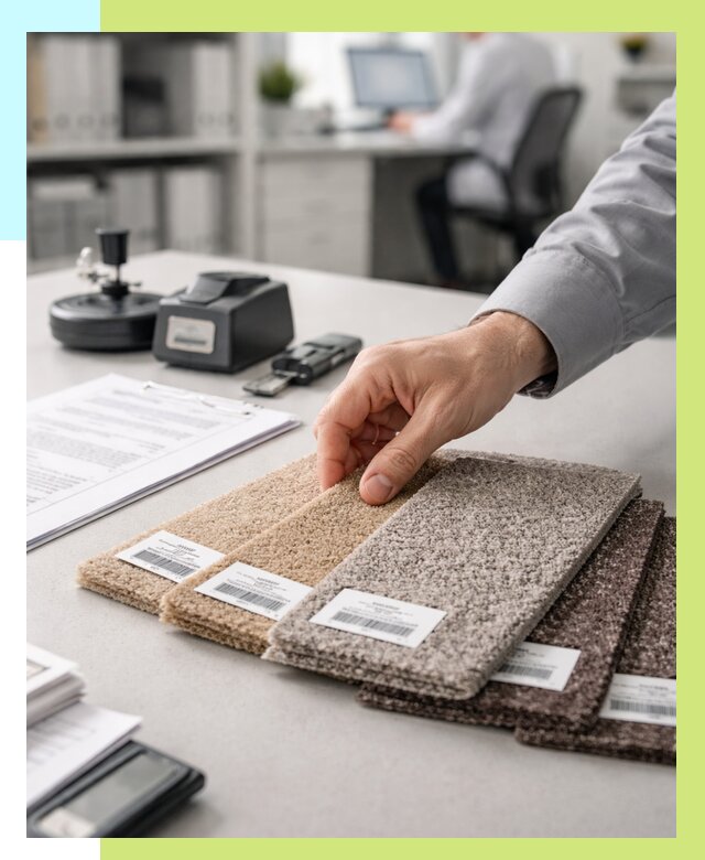 Сертификация ковролина в Малоярославце от 15513 р., Алешин-Млр