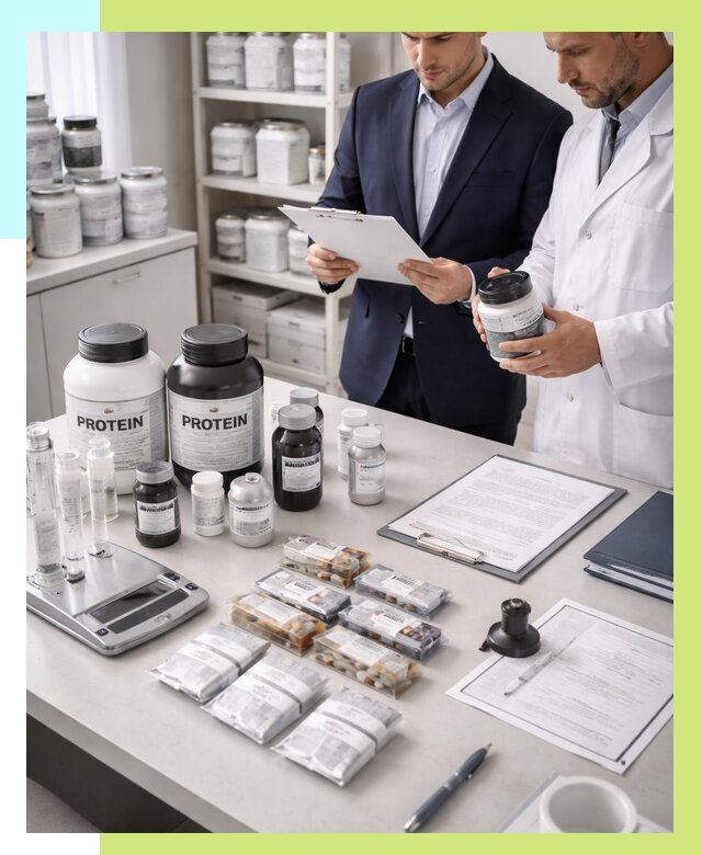 Сертификация спортивного питания в Малоярославце от 15513 р., Алешин-Млр