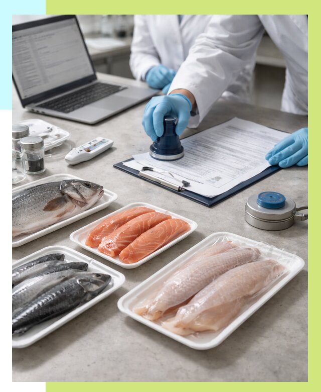 Сертификация рыбы и сертификат в Малоярославце от 15513 р. | Алешин-Млр
