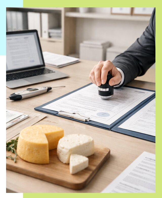 Сертификация сыров в Малоярославце от 15513 р | Сертификат на сыр Алешин-Млр