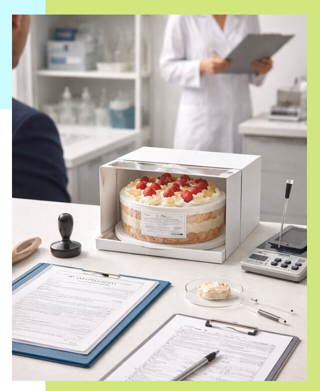 Сертификация тортов в Малоярославце от 9308 р. заказать | Алешин-Млр