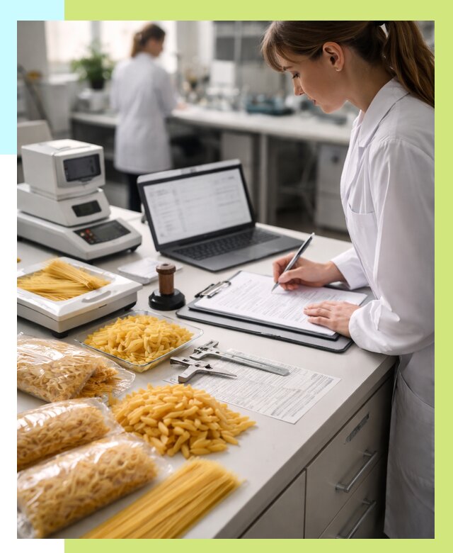 Сертификация макаронных изделий в Малоярославце от 15513 р. | Алешин-Млр