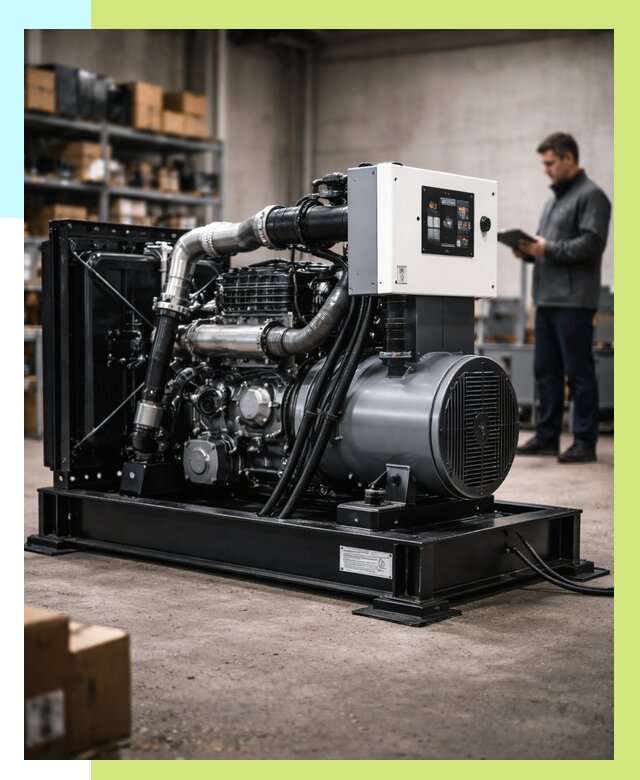 Сертификация дизель генераторов в Малоярославце от 15513 р. | Алешин-Млр