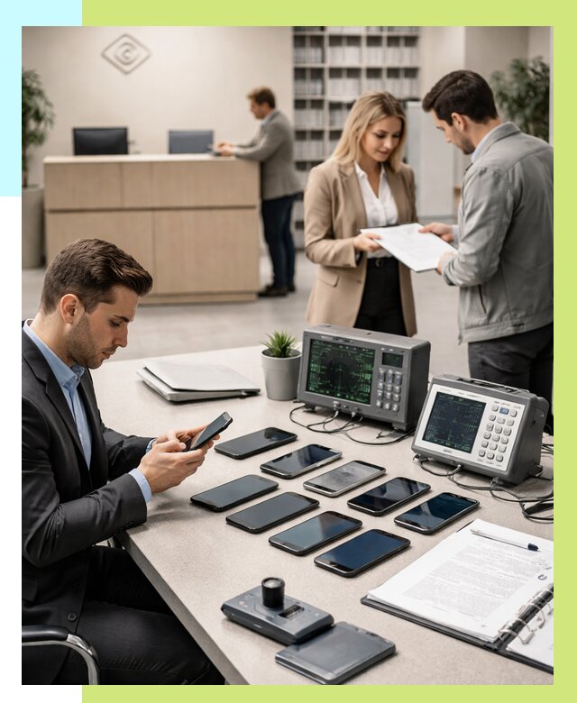 Сертификация телефонов в Малоярославце от 25855 р. под ключ | Алешин-Млр