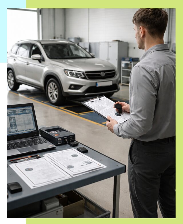 Сертификация транспортных средств в Малоярославце от 12410 р. | Алешин-Млр