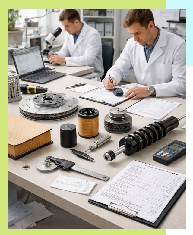 Сертификация автозапчастей и комплектующих в Малоярославце по ГОСТ