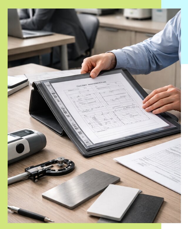 Оформление паспорта материала для продукции в Малоярославце