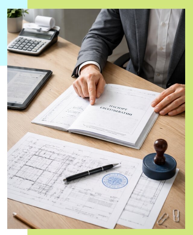 Паспорт эксплуатации в Малоярославце под ключ от 4654 р. Алешин-Млр