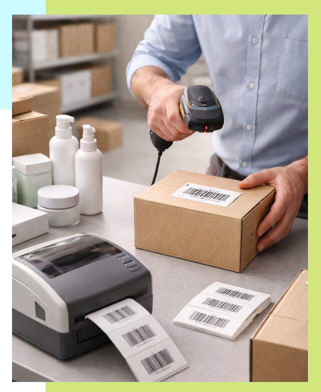 Штрихкодирование продукции в Малоярославце от 4654 р. | Алешин-Млр