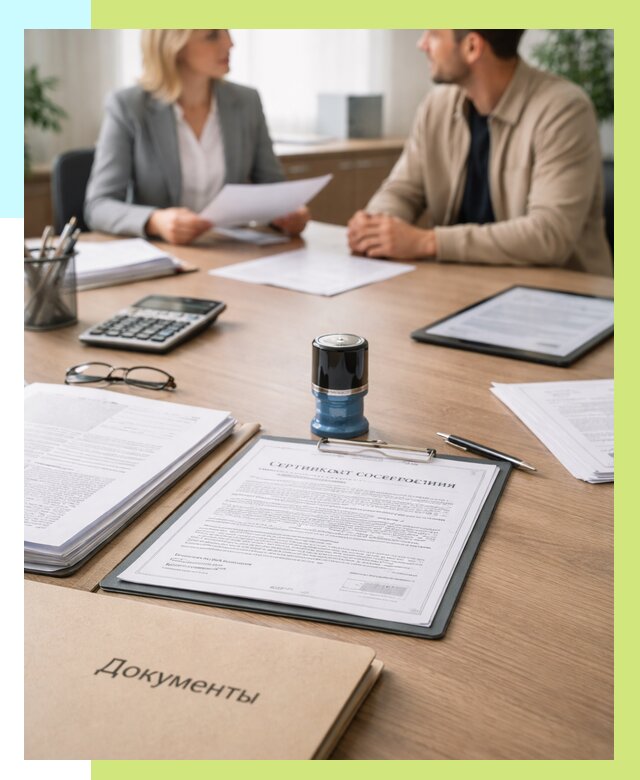 Сертификат соответствия на продукцию в Малоярославце от 15513 р.|Алешин-Млр