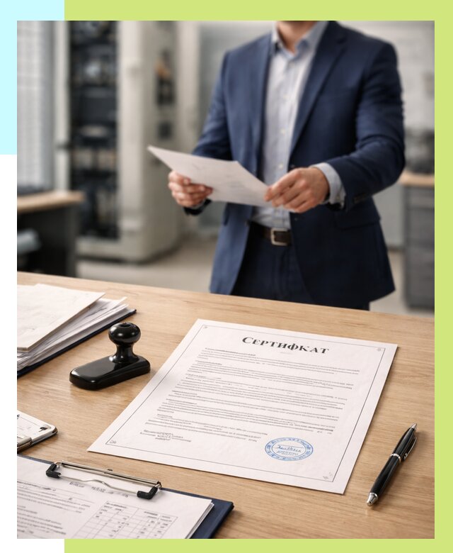 Сертификат на оборудование в Малоярославце от 15513 р. | Алешин-Млр