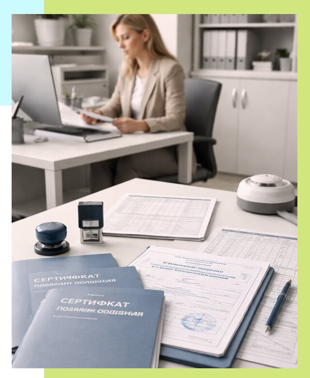 Сертификаты пожарной безопасности в Малоярославце от 15513 р. | Алешин-Млр