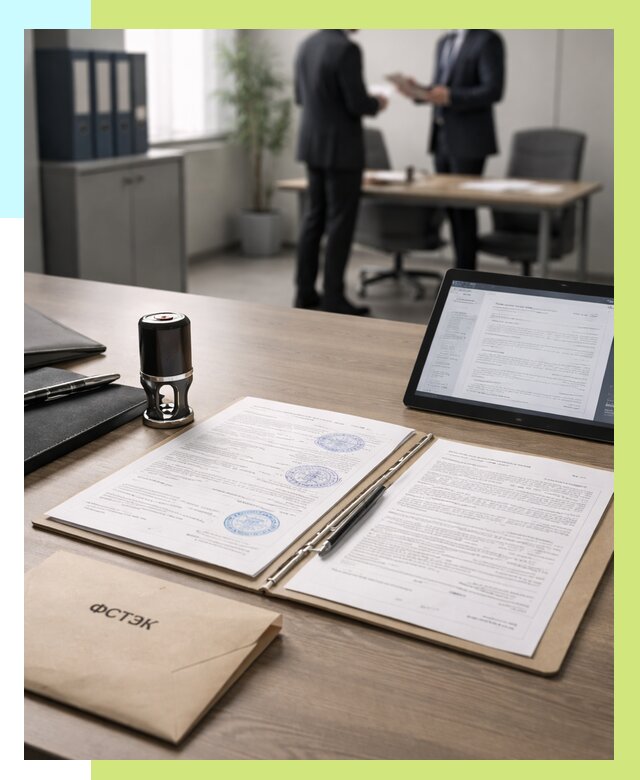 Заключение ФСТЭК в Малоярославце от 25855 р. Оформить в Алешин-Млр