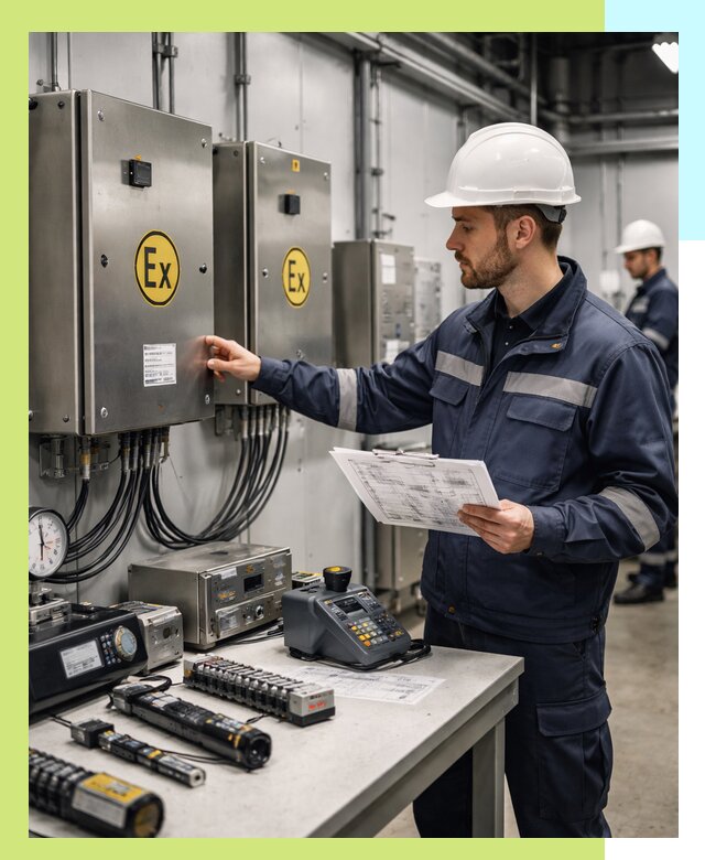 Сертификат взрывозащиты промышленного оборудования в Малоярославце