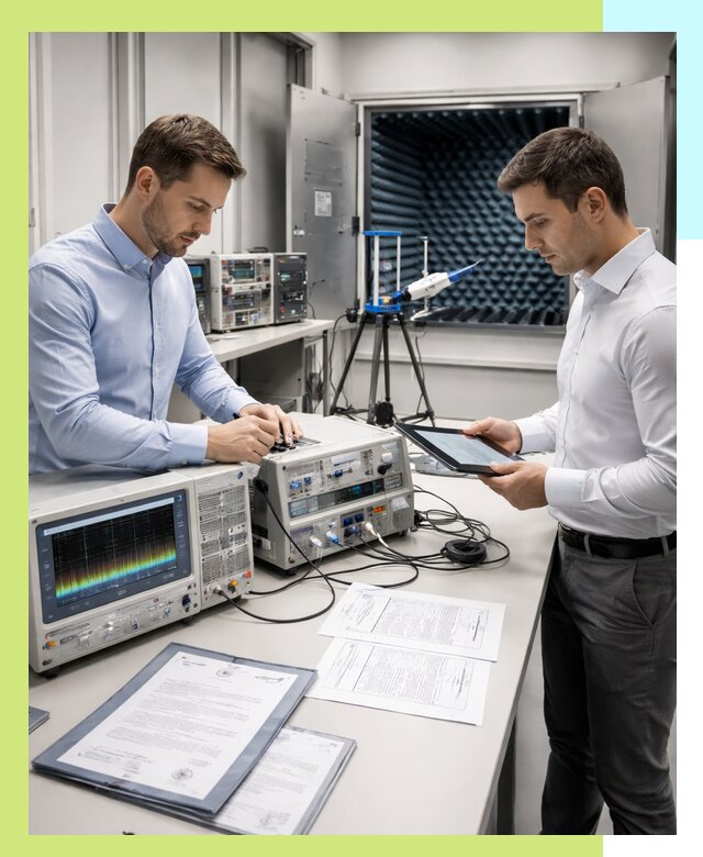 Оформление и выдача сертификата ЭМС для продукции в Малоярославце