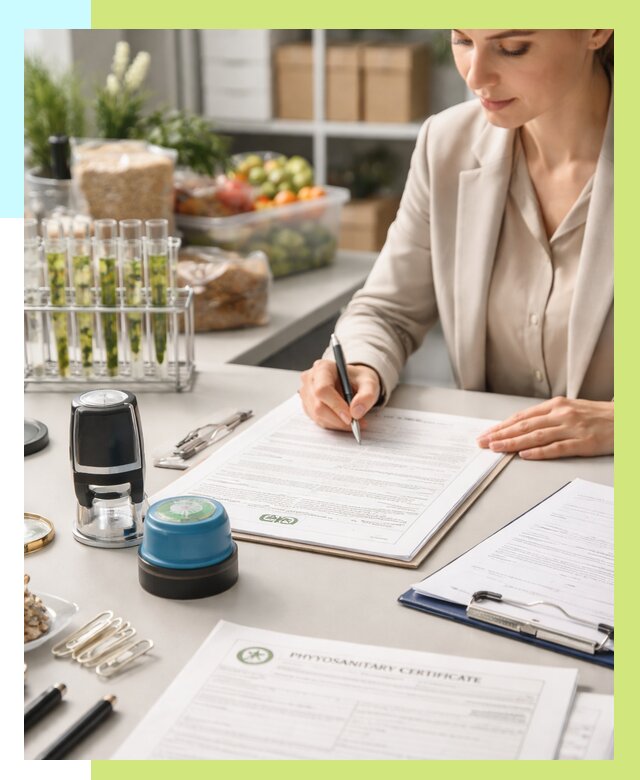 Фитосанитарный сертификат оформить в Малоярославце от 4654 р. | Алешин-Млр