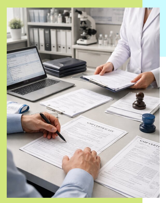 Оформление сертификата GMP в Малоярославце для фармпроизводства