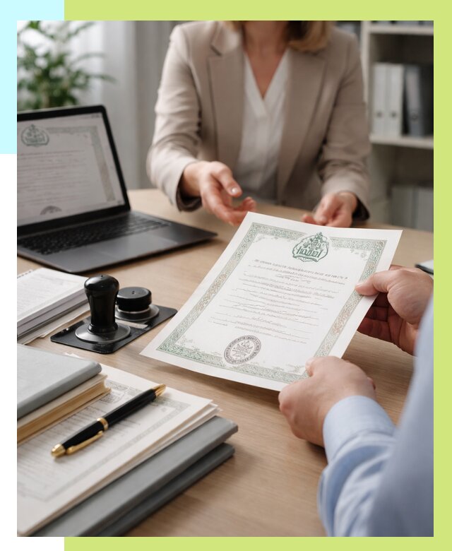 Халяль сертификат в Малоярославце, получить от 15513 р. | Алешин-Млр