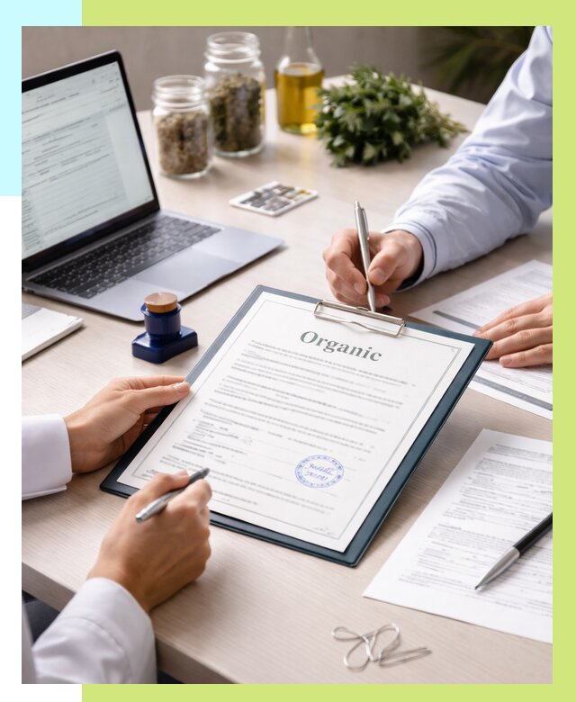 Оформление сертификат органик в Малоярославце от 31026 р. | Алешин-Млр