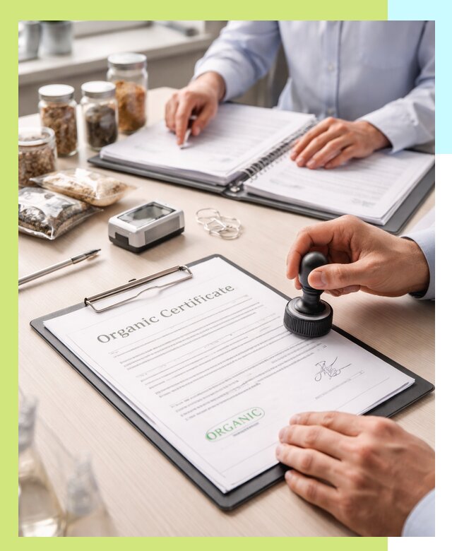 Получение органик сертификата для продукции в Малоярославце