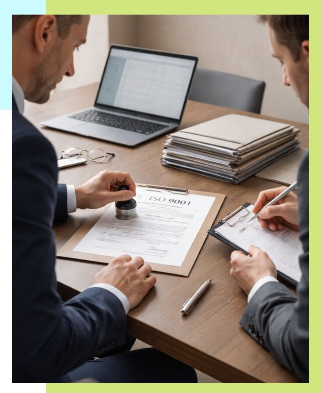 Сертификат ISO 9001 в Малоярославце купить от 82736 р. | Алешин-Млр