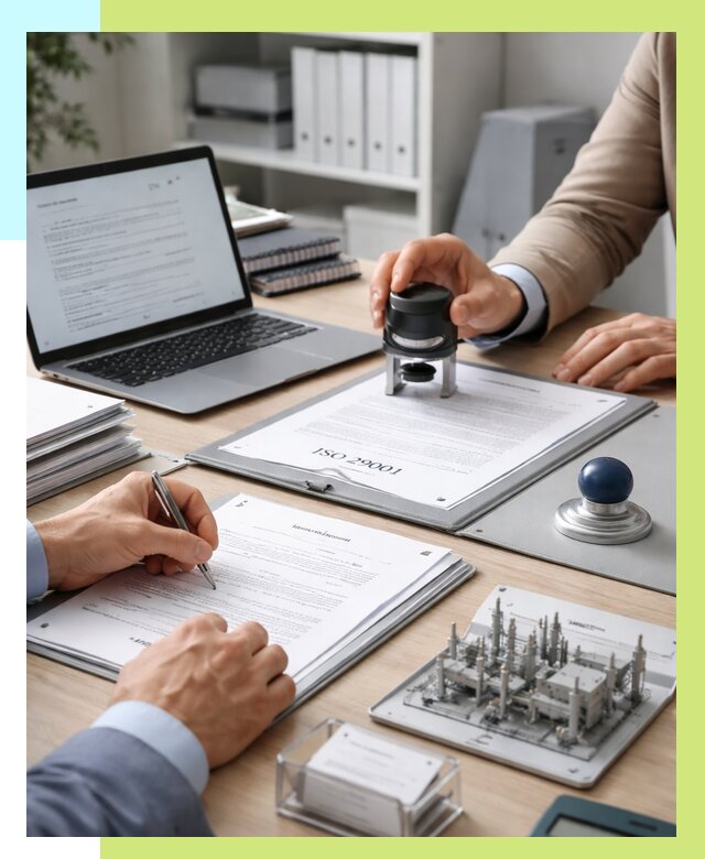 Сертификат ISO 29001 в Малоярославце под ключ от 77565 р. | Алешин-Млр