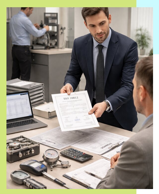 Выдача сертификата ISO 10012 по требованиям метрологии в Малоярославце