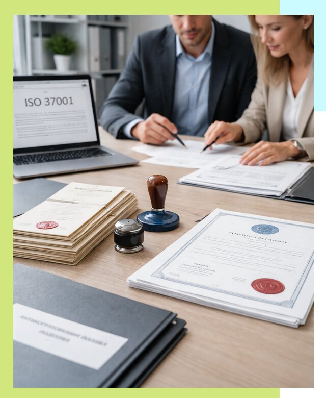 Получение сертификата ISO 37001 по системе борьбы с коррупцией в Малоярославце